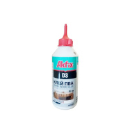 Клей ПВА D3 белый 500гр Akfix