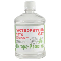 Растворитель 647 фас 5 л п/эт