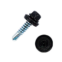 Саморез по металлу Daxmer 5,5*25 антрацит RAL 7016 сверло №3