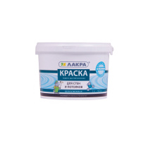 Краска акриловая для стен и потолков Лакра Белоснежный 3кг