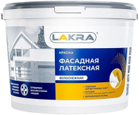 Краска фасадная латексная Лакра Белоснежный 6,5кг