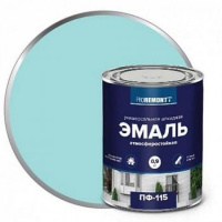 Эмаль ПФ-115 Мятный RAL 6027 0,9кг Л-С PROREMONTT