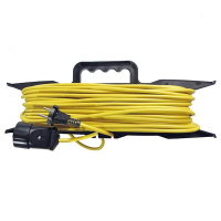 Сет. удл. СОЮЗ рамка ПВС 2х1 1 роз. 20 м 10А литая вилка