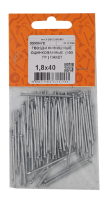 Гвозди финишные оцинкованные 1,8х40 (100 гр.) пакет