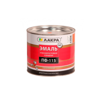 Эмаль ПФ-115 Лакра Коричневый 1кг Л-С