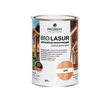 Антисептик PROSEPT BIO LASUR лессирующий защитно-декоративный Тик 0,9л