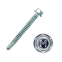 Саморез по металлу Daxmer без шайбы 5,5*64 Цинк сверло №3