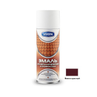 Эмаль  для металлочерепицы и профнастила винно-красный (RAL 3005)  520мл VIXEN