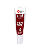 Клей гибридный Жидкие Гвозди ProfiMaster 350 кг/м2 ультрафикс прозрачный 80 гр MasterTeks