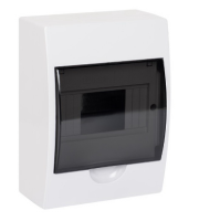 Бокс ЩРН-П-6 мод. навесной с дымчатой дверцей IP41