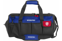 Сумка для инструмента 600D 460х215х245мм с широким горлом на молнии WORKPRO
