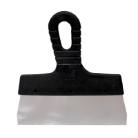 Шпатель с черной ручкой нерж.сталь  200