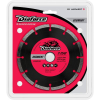 Диск отрезной алмазный по камню сухой рез 150х22,23х8х2,5 мм DIAFORCE SEGMENT 