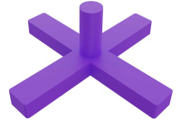 Крестик усиленный 3 мм 100 штук в упаковке PRO DECOR