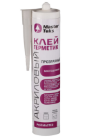 Клей-герметик акриловый ProfiMaster многоцелевой прозрачный 290 мл MasterTeks