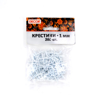 Крестики для кафеля 1,0 мм (200 шт)