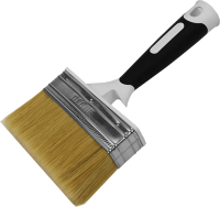 Кисть универсальная 25х15 мм светлый смешанный ворс 2К ручка Black White Decor