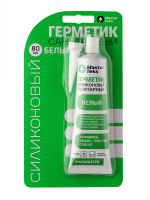 Герметик силиконовый ProfiMaster санитарный белый 80 мл MasterTeks