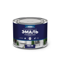 Эмаль ПФ-115 Бел. мат. 0,5кг Л-С PROREMONTT