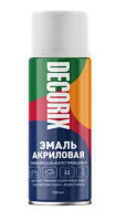 Эмаль акриловая универсальная белый глянцевый 520 мл DECORIX