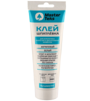 Клей-Шпатлевка акриловый HomeMaster для для потолоч.покр. и декор.элем. белый ТУБА 400 гр MasterTeks