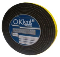 Уплотнитель самоклеящийся саморасширяющийся 15х30 5,6 м OKlent Premium