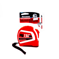 Рулетка с автостопом и магнитом  двухсторонняя 7,5 м х 25 мм 