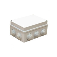 Коробка распред. 150х110х70 мм ОУ с крышкой IP44, 10 входов инд. TDM