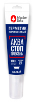 Герметик силиконовый акваСТОПплесень белый 80 мл MasterTeks