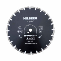 Диск отрезной алмазный 400*25,4*24 Hard Materials Laser Asphalt Hilberg