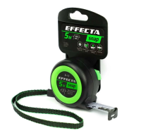 Рулетка EFFECTA SNAP, автостоп, 5 м/19 мм