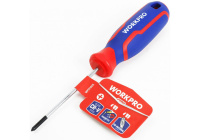 Отвертка POZIDRIV PZ2х100мм CR-V WORKPRO