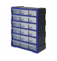 Органайзер пластиковый 18 выдвижных ящиков 475х380х160 WORKPRO