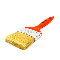 Кисть плоская универсальная PROFI 65х15 мм, светлая смешю щетина, пласт. ручка