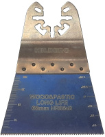 Полотно пильное погружное по древесине и пластику Bi-M 68х40х18TPI Hilberg
