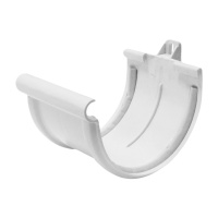 Соединение желоба с уплотнителем Murol белый