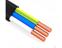 Кабель ВВГ-Пнг(А)-LS 3х4 100м (ГОСТ) (РЭМЗ/TDM г Рыбинск) Плоский негорюч пониж газовыд