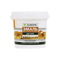 Эмаль акрил. д/пола Лакра Красно-кор. 0,9кг Л-С