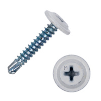 Саморез ПШС Daxmer 4,2х25 белый RAL 9003