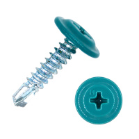 Саморез ПШС Daxmer 4,2х19 морская волна RAL 5021