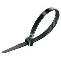 Стяжки нейлоновые 2,5х200 мм черные