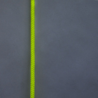 Шнур полипропиленовый плетеный 6 мм 16 прядный сердечник НЕОНОВЫЙ