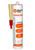 Герметик силиконовый ProfiMaster универсальный бежевый 290 мл MasterTeks