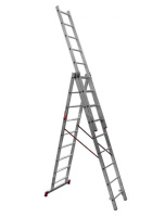 Лестница трехсекционная Новая высота 3х9 (2,34, 3,55, 5,02)