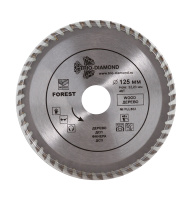 Диск пильный 125*22,23*48Т Forest Long Life Trio-Diamond