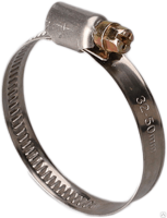 Хомут червячный из нерж.стали 20-32 w2
