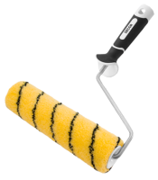 Валик с 2К ручкой 8 мм, полиакрил Тигр 240 мм D-42 мм, ворс 11 мм B.W.