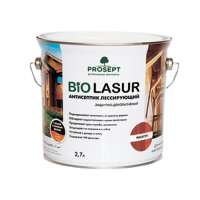 Антисептик PROSEPT BIO LASUR лессирующий защитно-декоративный Дуб 2,7л