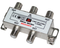 Разветвитель REXANT splitter (делитель) на 4TV 5-1000 MHz