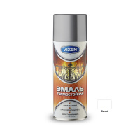 Эмаль  термостойкая, белая 520мл VIXEN